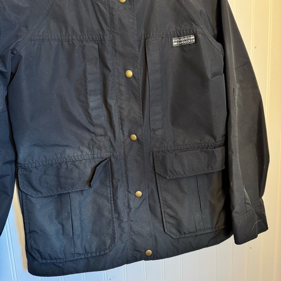 Wilderness Experience Women's Gore Tex Deep Blue Jacket Parka Hoodie Size Medium - Picture 3 of 16